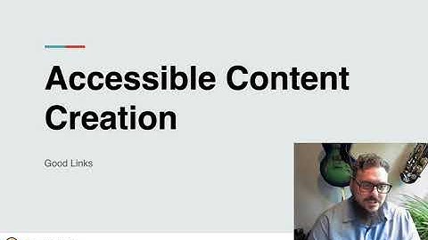 Accessible Content Creation - Building Accessible Links