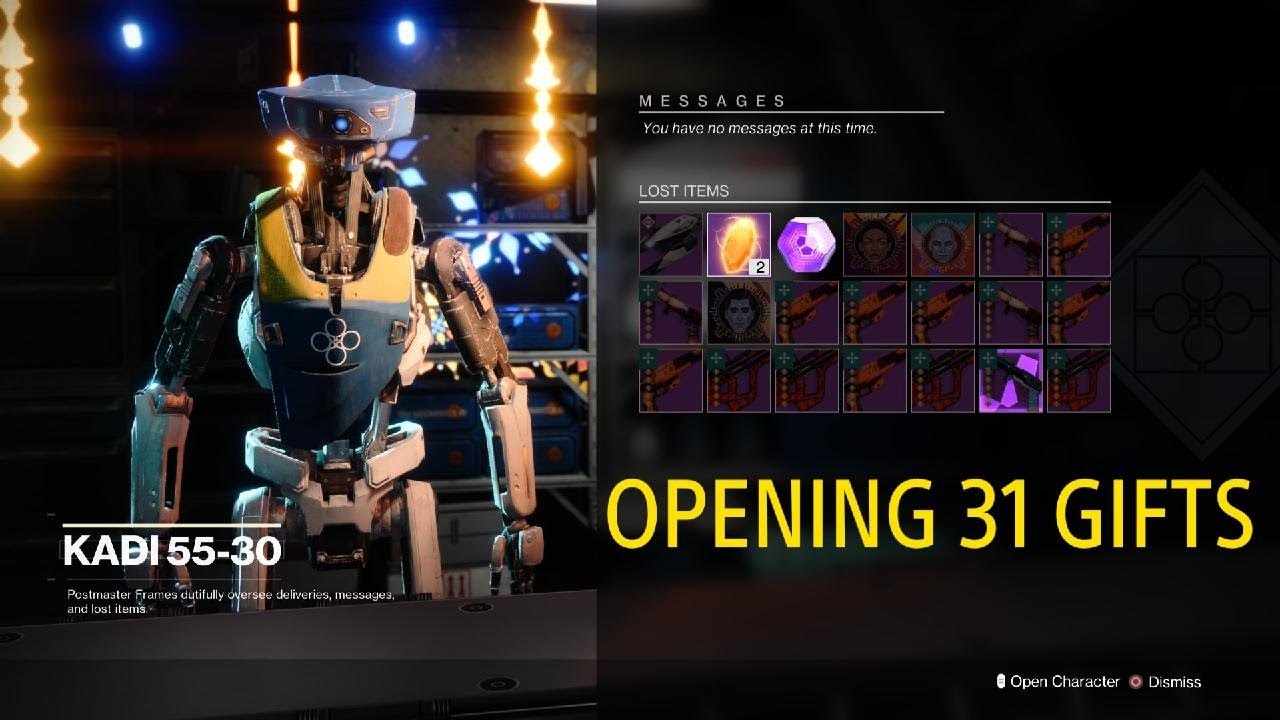 Destiny 2 - Opening 31 "A Gift In Return"Packages