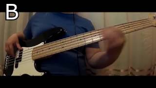 Video thumbnail of "Hillsong Worship - Here I Am to Worship / Call - Bass Cover"