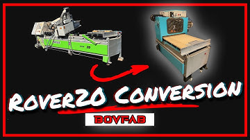 1997 Biesse Rover20 Mach3/UCCNC - 220v Mini Router/Mill Conversion