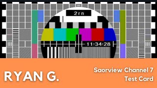 Saorview LCN 7 Test card
