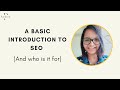 A Basic Introduction to SEO (And who is it for) | Packted