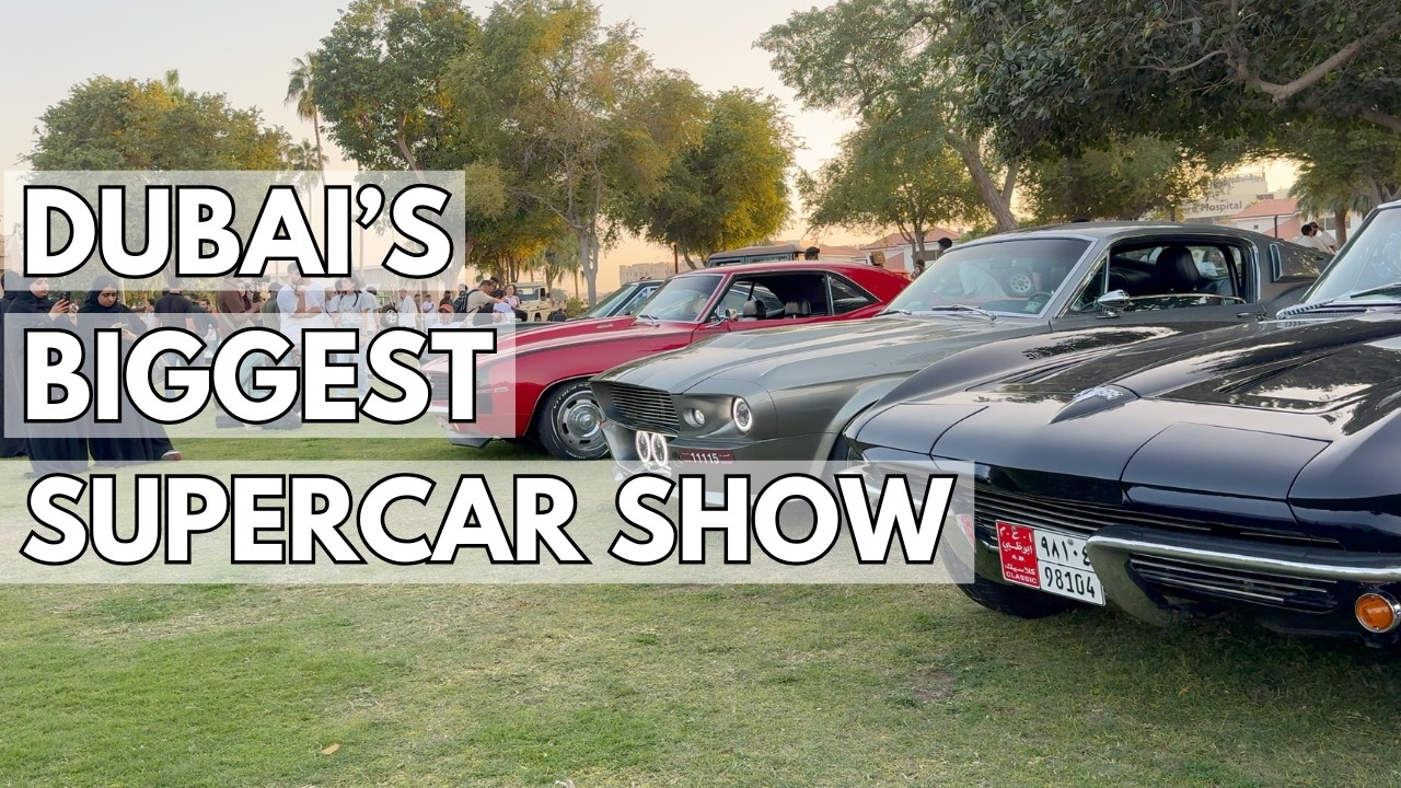 Dubai’s Biggest Supercar and Vintage Car Shows | Grand 12 Picnic