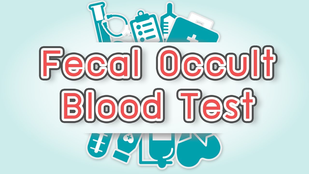 Fecal Occult Blood Test วิธีการตรวจคัดกรองมะเร็งลำไส้ใหญ่ - YouTube