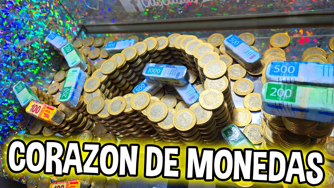 ASOMBROSO El CORAZON DE DINERO  #parati #viral #videoviral #coinpusher