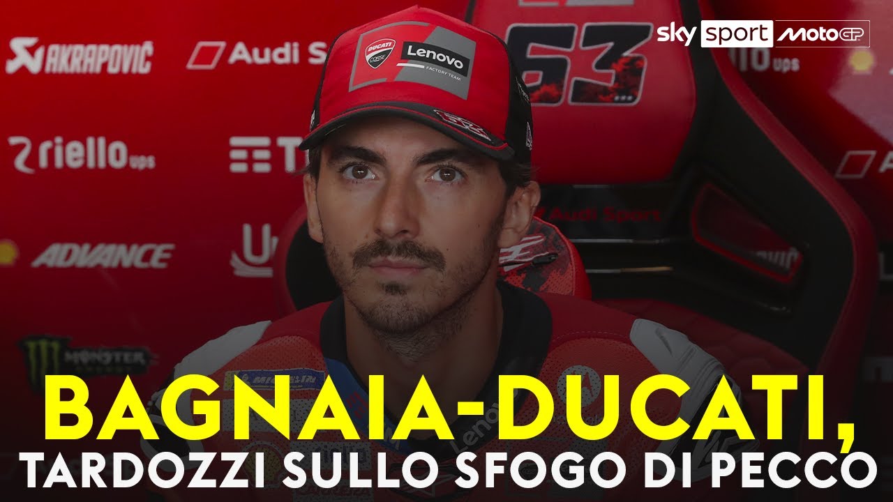 MotoGP, Tardozzi replica allo sfogo di Bagnaia nelle FP1 del GP d ...