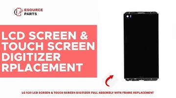 LG V20 LCD & Touch Screen Digitizer Assembly with Frame Replacement Part