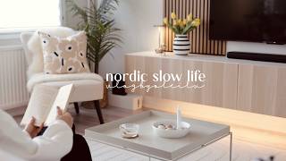 Calm Weekend Reset 🌿 │ Gentle Chores, Cozy Baking & Easter at Home │ Nordic Slow Life