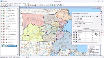 How to Create Sales Territory Maps with the Territory Wizard | Maptitude