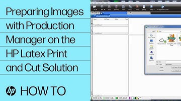 Preparing Images with Production Manager on the HP Latex Print and Cut Solution | HP Latex | HP