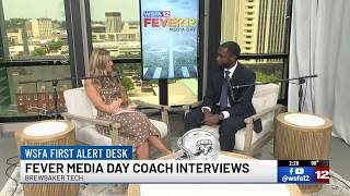 Fever 12 Media Day Rosie sits down with Brew Tech s Justin Hannah