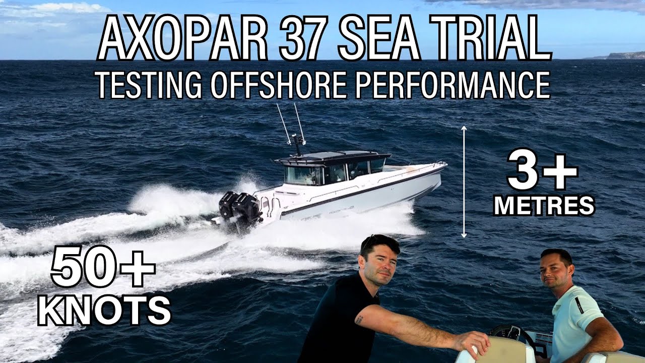 Axopar 37 Offshore Performance Review | 3-4 metre swell in Australia
