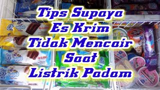 Cara Supaya Es Krim Tidak Mencair Saat Listrik Padam?