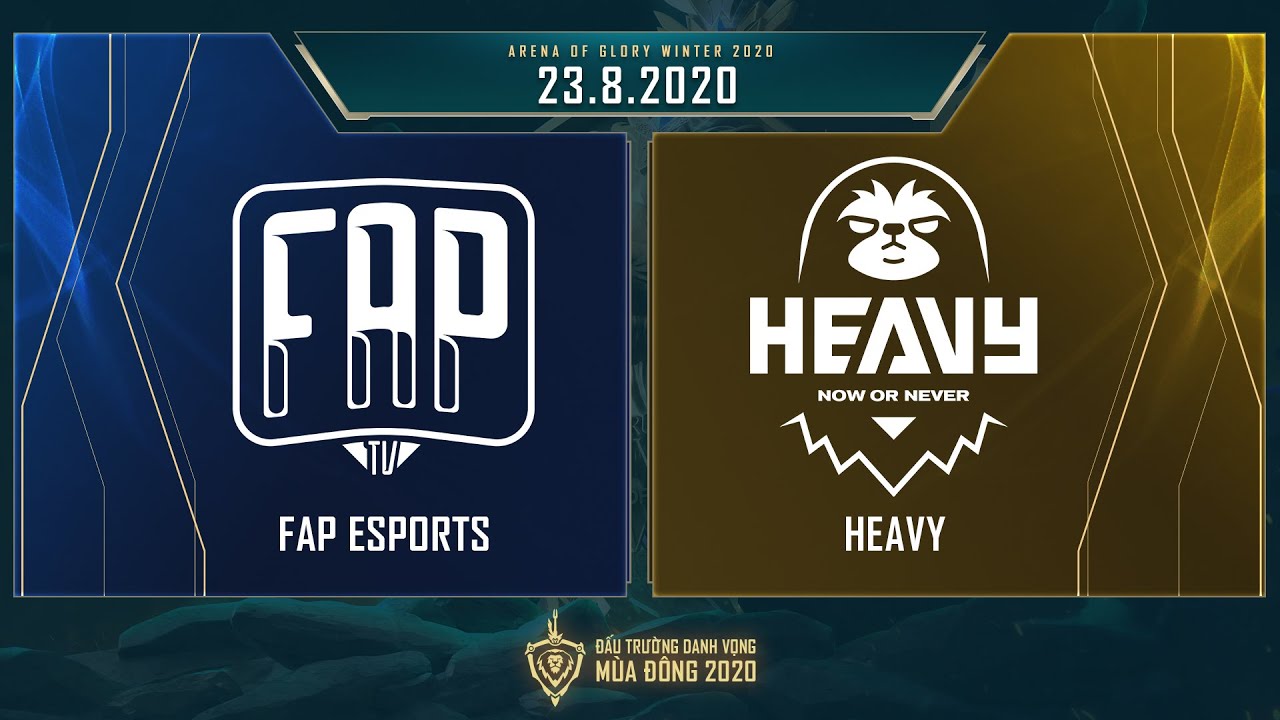 FAP Esports  vs HEAVY | FAP vs HEV - Vòng 1 ngày 2 [23.08.2020] - ĐTDV mùa Đông 2020