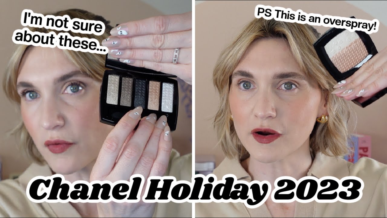 CHANEL HOLIDAY 2023 MAKEUP COLLECTION, REVIEW, DEMO