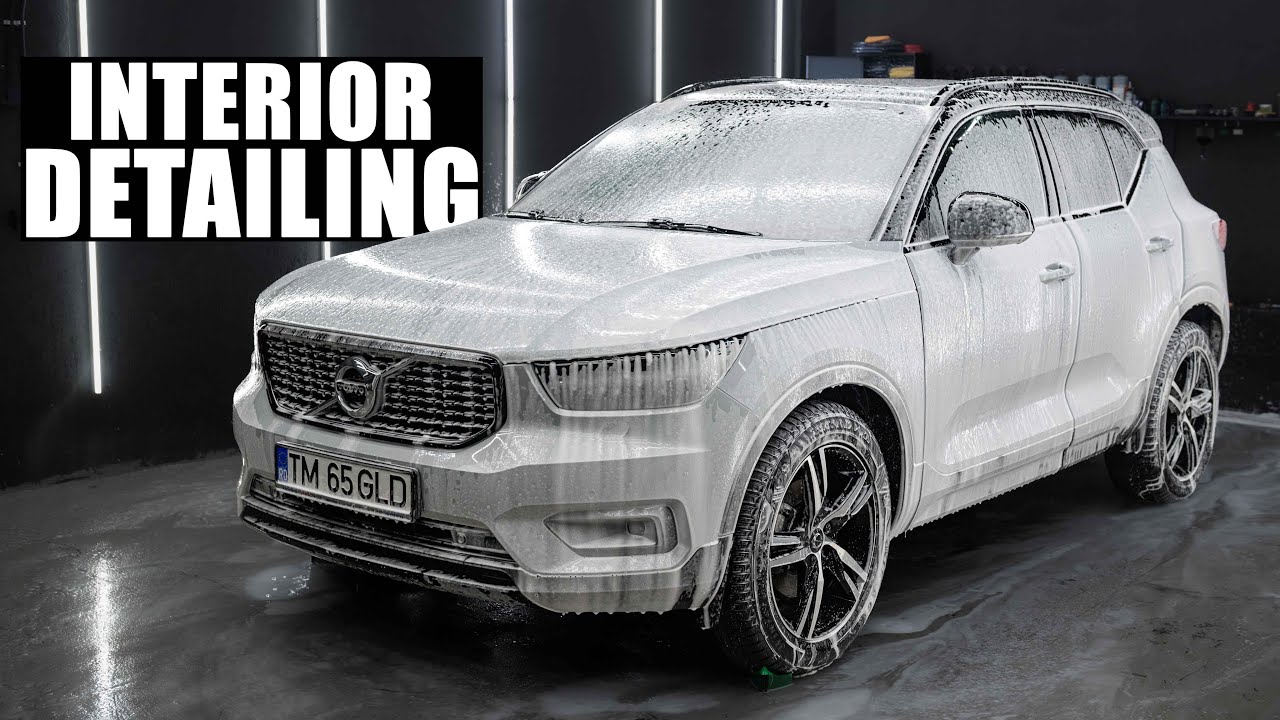 Volvo XC40 Full Interior Detail – Leather & Alcantara Deep Clean Transformation