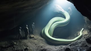 A maior Cobra do Mundo Descoberta de Cientistas Assustados com Cavernas