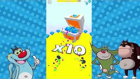 NOOB vs PRO vs HACKER vs GOD | In Battery Run 3D | With Oggy And Jack | Rock Indian Gamer |