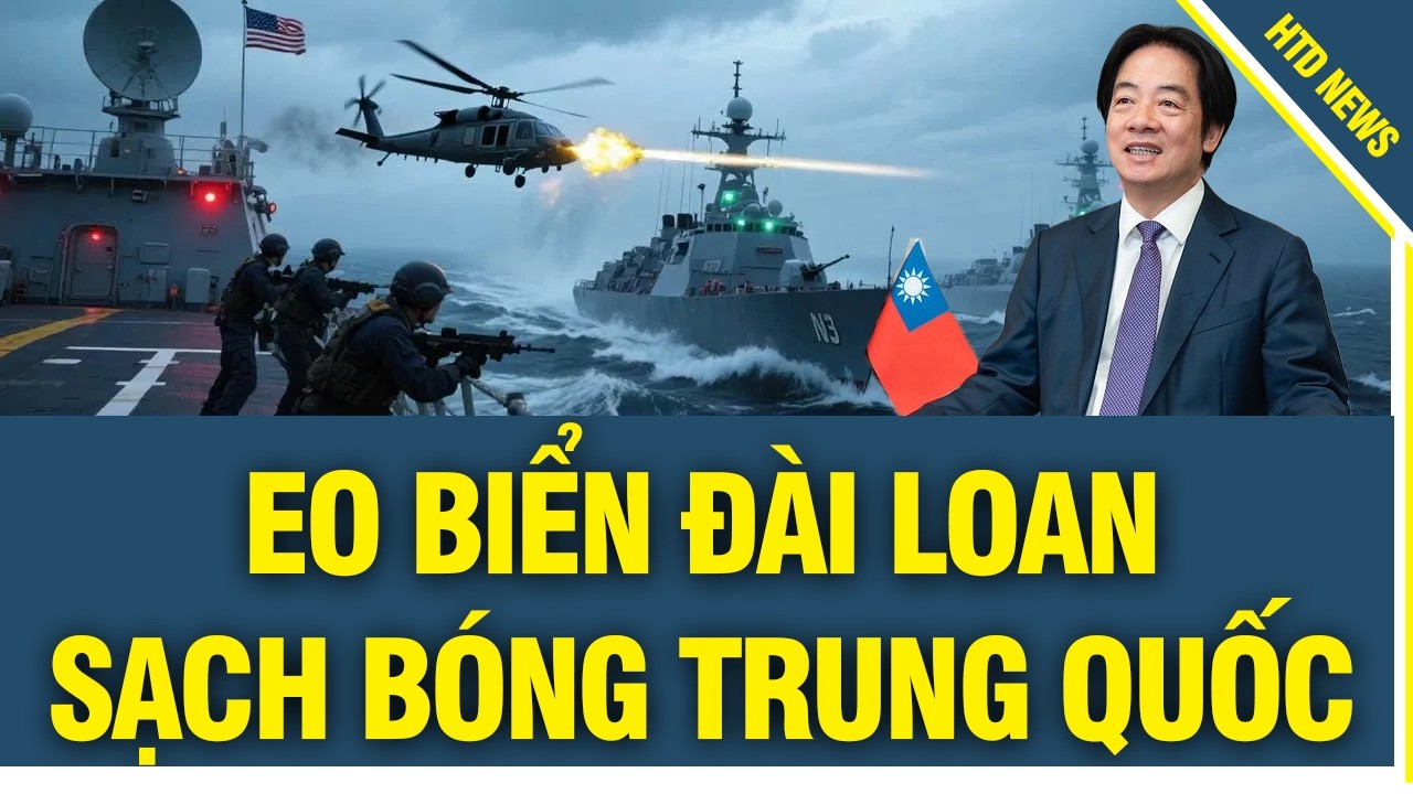 KHÔNG RÉT MÀ RUN: Trung Quốc rút quân sự hoàn toàn khỏi eo biển Đài Loan sau đòn đánh Iran của Mỹ