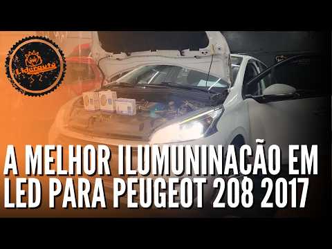 Iluminação em led para Peugeot 208