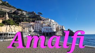 ✨️ Amalfi,  Italy 2024 ✨️🇮🇹  [ 4K HDR ]  Walking Tour  #travel  #italy   #walkingtour
