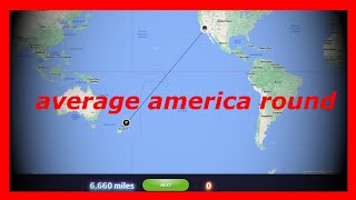 how every america round usually goes on geoguessr