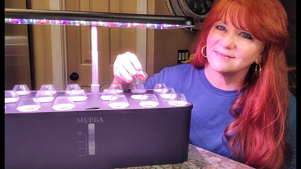 Awth How to Set Up This MUFGA 18 Pod Hydroponic Garden Growing System - YouTube