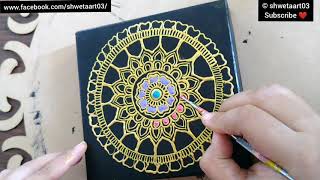 Convert simple cardboard box into beautiful artistic piece |DIY| Shwetaart03