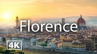 Florence 4K | City tour with Calm Music