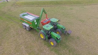 [GoPro/Phantom] JohnDeere 6R | Dünger streuen *HD*