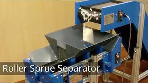 roller sprue separator