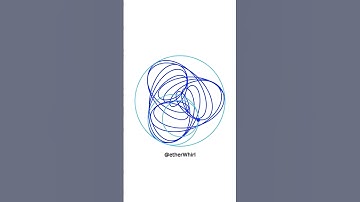 Spirograph #28 #pattern #satisfying #design #maths #spirograph #animation