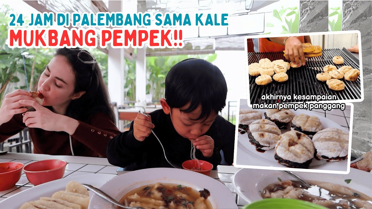 KE PALEMBANG BERDUA SAMA KALE. MUKBANG PEMPEK! | Arumi Bachsin