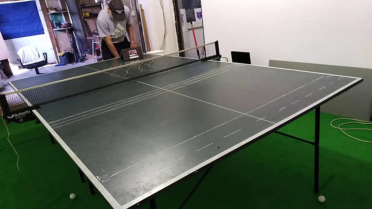 Garage table tennis school MPS 68 YouTube