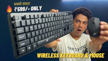 Best Wireless Keyboard and Mouse | Ant Value Wireless Keyboard and Mouse Combo Review