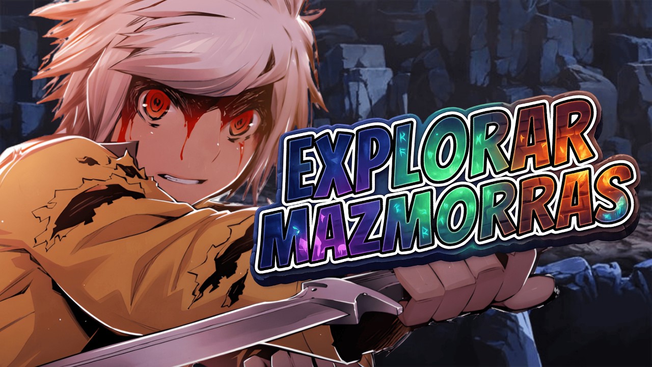 8 ANIMES donde el PROTA EXPLORA MAZMORRAS