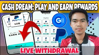 LIVE WITHDRAWAL KAY CASH DREAM | MADALING KITAAN ONLINE VIA GCASH OR PAYPAL | NEW EARNING APP 2025📌 screenshot 3