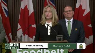 Brady/Schreiner Introduce Private Members Bill