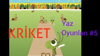 KRİKET OYNAYAN BÖCEK - GOOGLE PLAY KRİKET (Yaz Oyunları #5) screenshot 2