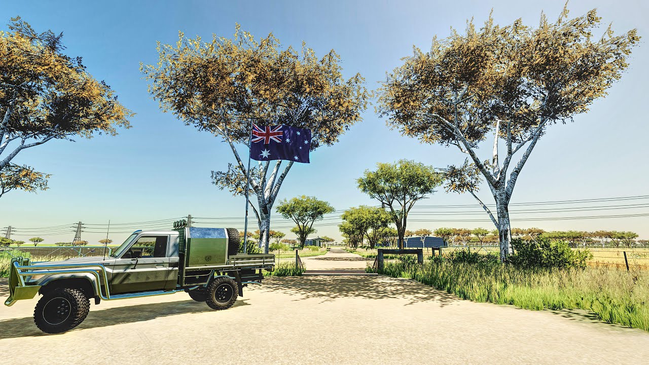 I come from a land down under... Australian Farms 22: Farming simulator ...