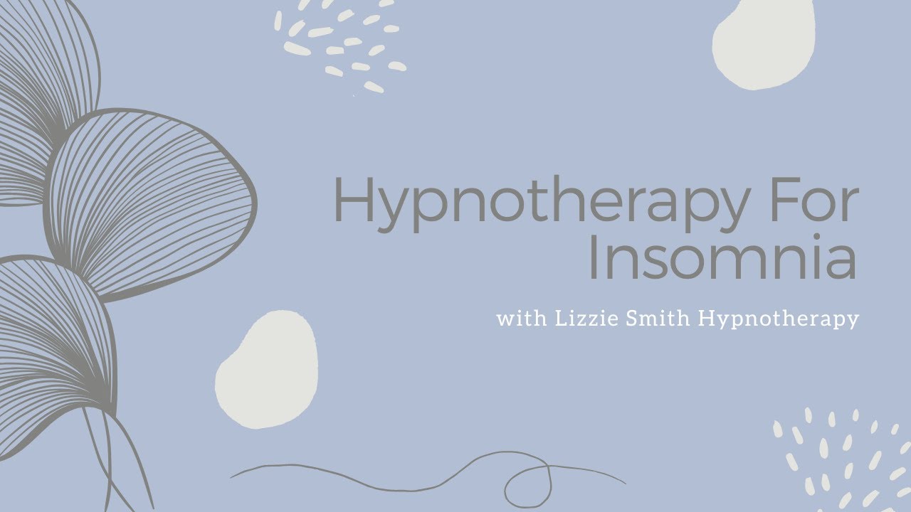 Hypnotherapy For Insomnia YouTube