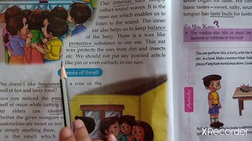 Class -4 EVS /ch-2/ our sense organs / part -2