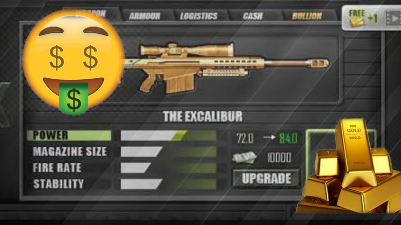 modern sniper Mod unlimited gold & money YouTube