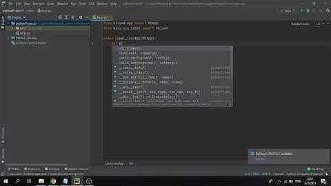 MEMBUAT ICON LABEL DENGAN KIVYMD DI FRAMEWORK PHYCHARM
