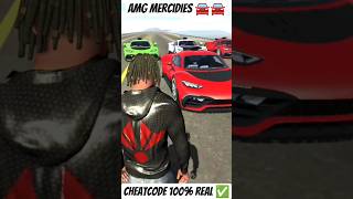 AMG Mercidies new car cheatcode in indian bike driving 3d game || #ibd3d #newupdate #cheatcodes #gta