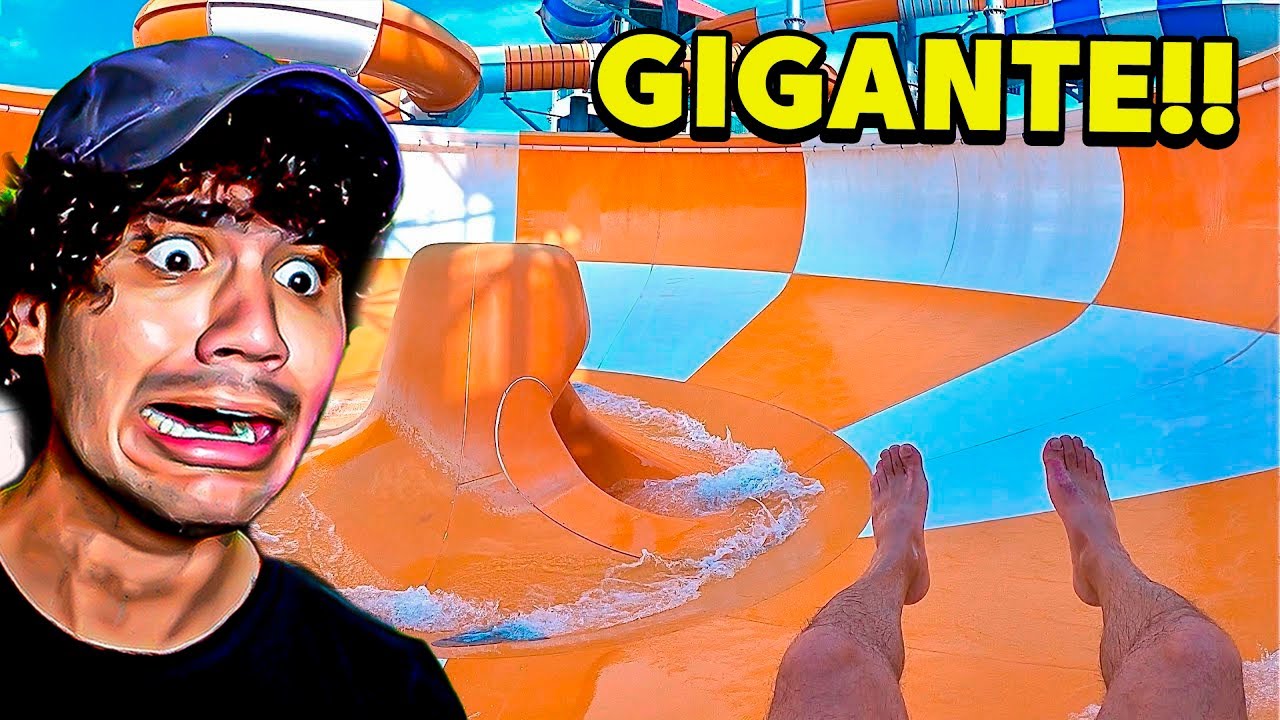 O PARQUE AQUÁTICO DE ÁGUA MAIS GIGANTE