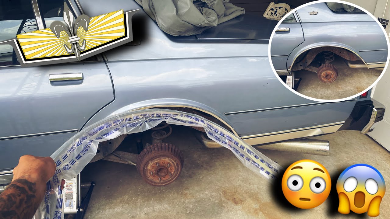 No More Cuts! Installing New Rear Wheel Well Molding Trim YouTube