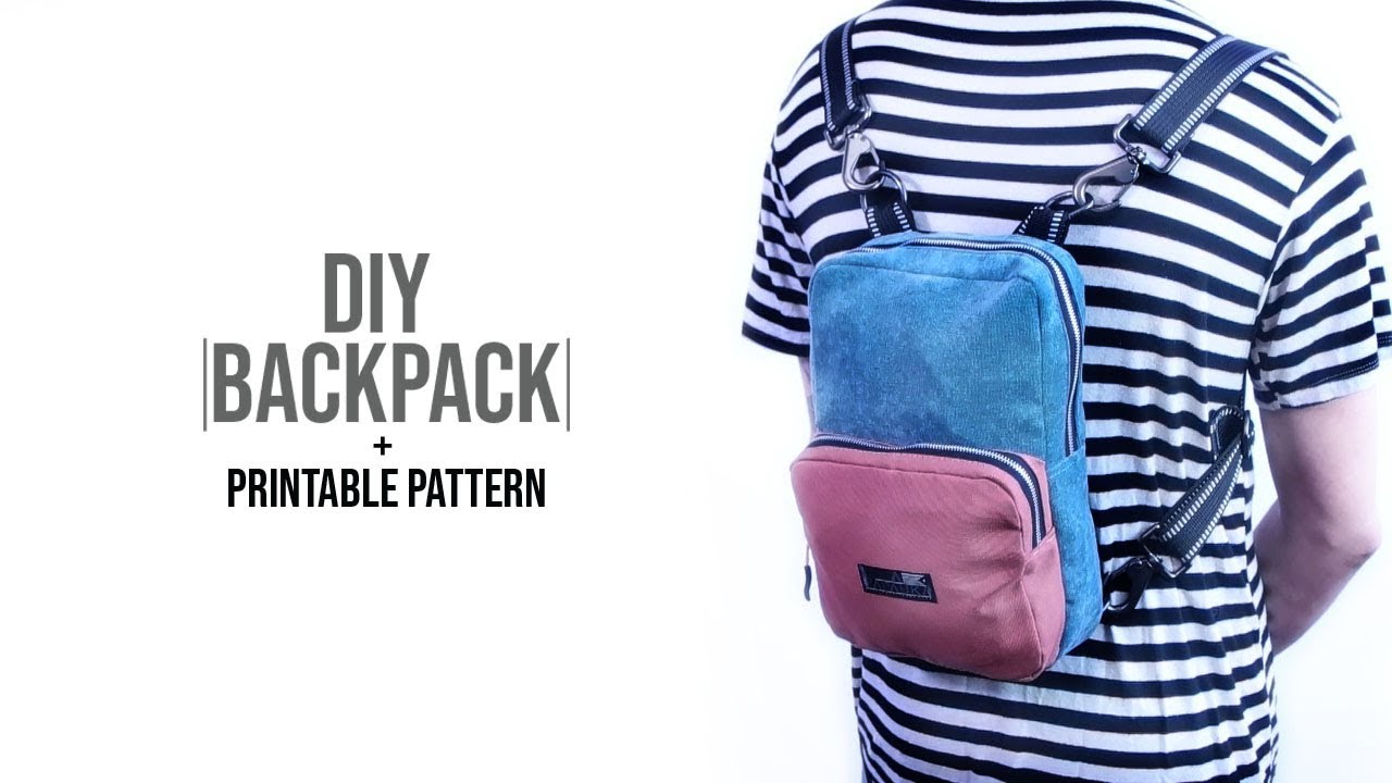 Backpack DIY - YouTube