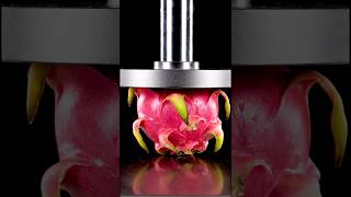 Hydraulic Press vs Dragon Fruit! 🤯 | Satisfying ASMR #shorts.