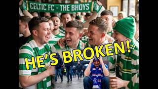 FURY: Rangers Fan Mask Slips As Hearts VAR Call EXPOSES Celtic PAIN